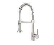 Torneira Gourmet Cozinha De Bancada Monocomando Misturador Flexivel Quente/frio – Inox Escovado na Amazon