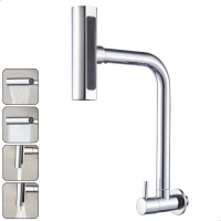 Torneira Gourmet Inox 4 Jatos Cozinha SOFTINOX – Giratória 360°, Instalação Em Bancada/Parede na Amazon