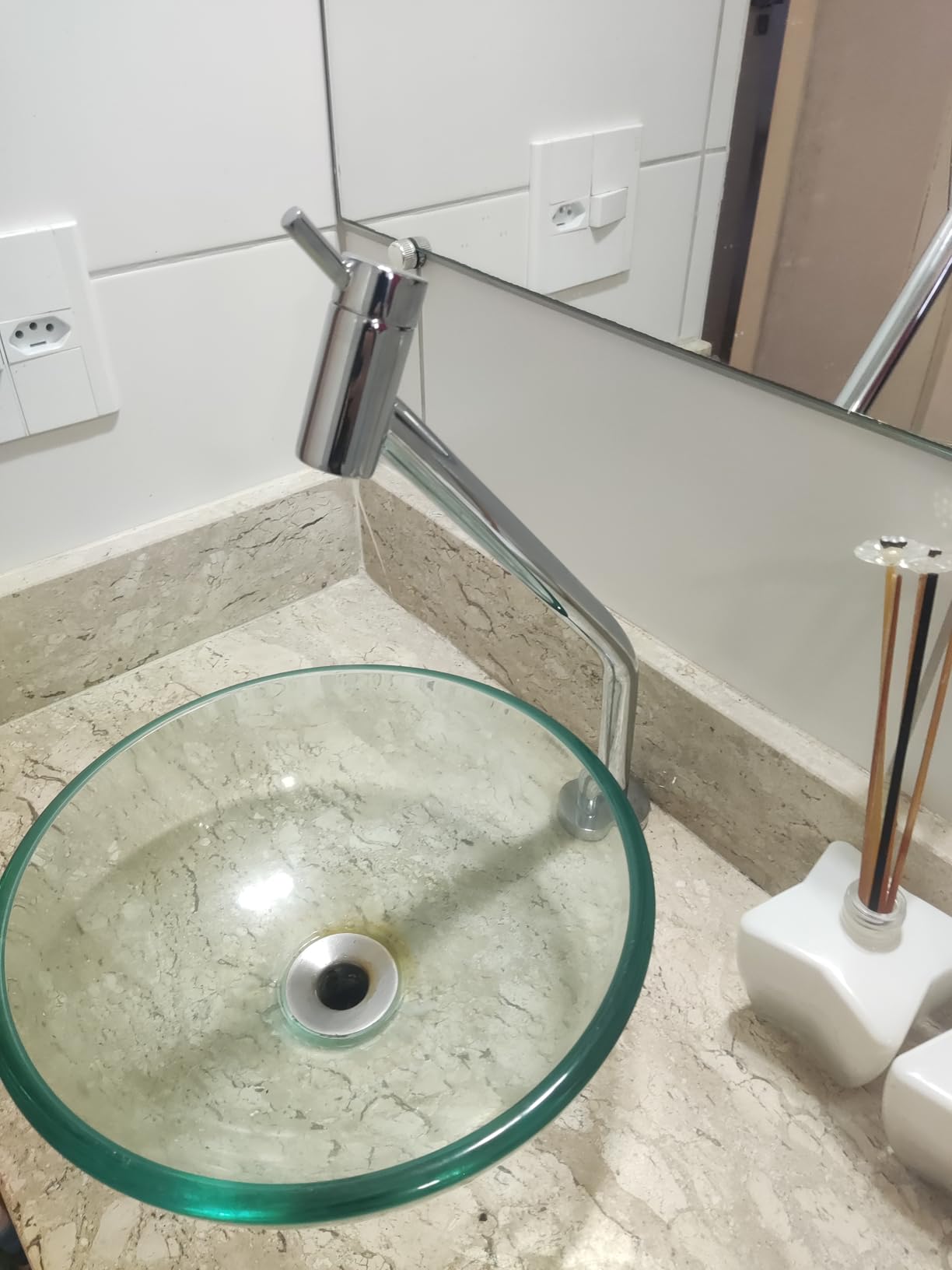 Torneira Lavatório Mesa Bica Alta DN15(1/2) Docol Cromado, Loggica na Amazon