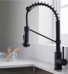 Torneira para Cozinha Gourmet de Mesa com Mola – Luxo Black Nell AM2672 na Magazine Luiza