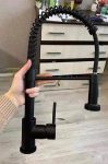 Torneira para Cozinha Gourmet de Mesa com Mola – Monocomando Black Nell AM2672 na Magazine Luiza