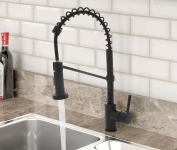 Torneira para Cozinha Gourmet de Mesa com Mola – Monocomando Black Nell AM2672 na Magazine Luiza