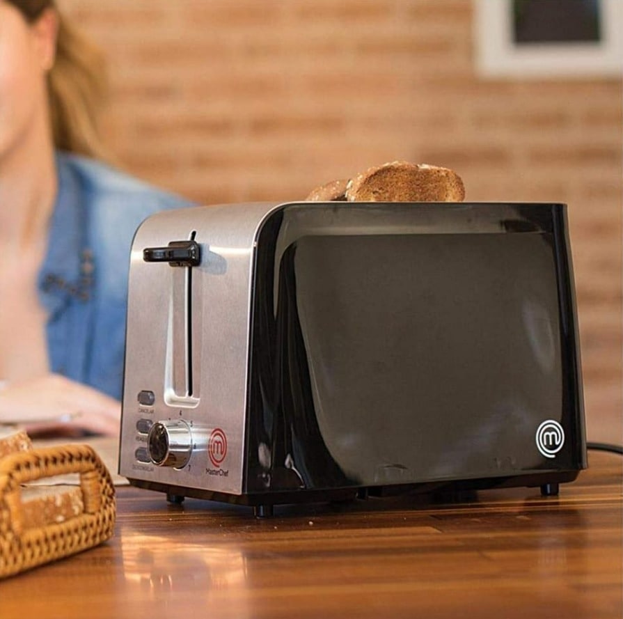 Torradeira 2 Pães 730W, 220V, MasterChef TO2002P/02, Preta na Amazon