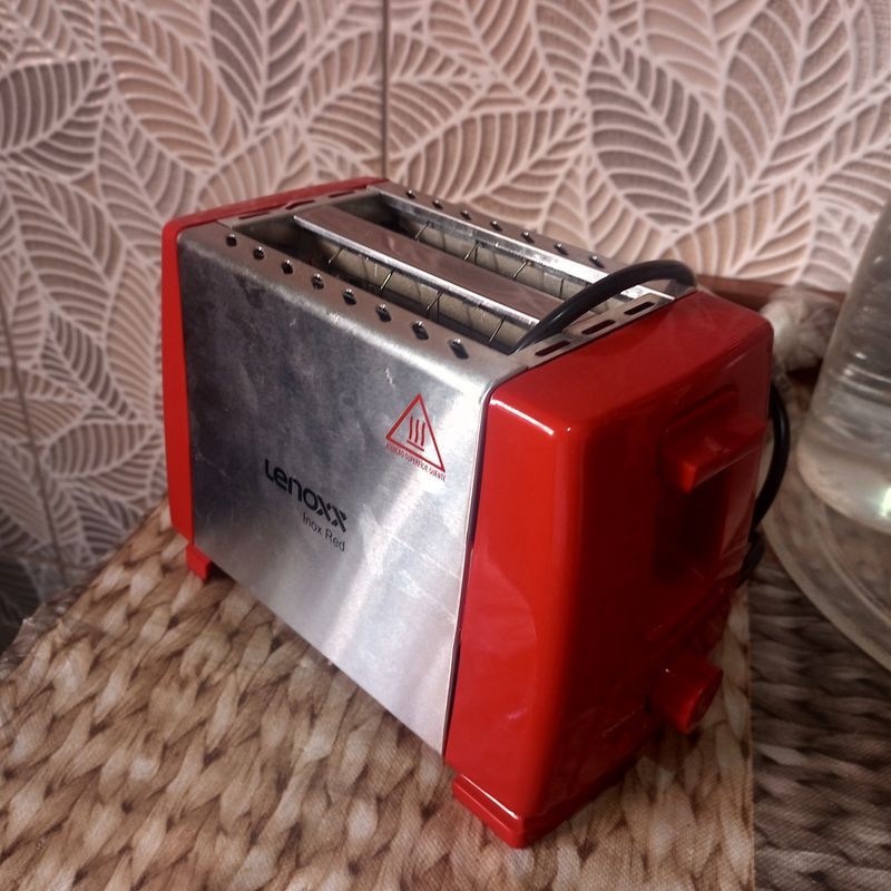Torradeira Inox Red PTR203 – Lenoxx na Shopee