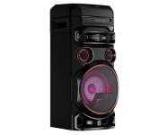 Torre de Som Acústica LG XBOOM RNC7 com Multi Bluetooth, Karaokê, Entrada de Microfone e Guitarra na Casas Bahia