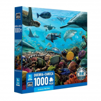 Toyster - Quebra-cabeça: Criaturas Marinhas - 1000 Peças - Game Office na Amazon