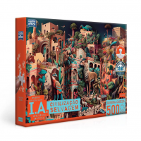Toyster - Quebra-cabeça: IA: Civilização Selvagem - 500 Peças - Game Office na Amazon