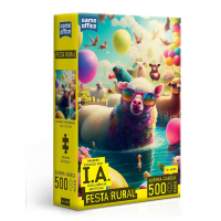 Toyster - Quebra-cabeça: IA: Festa Rural - 500 Peças Nano - Game Office na Amazon
