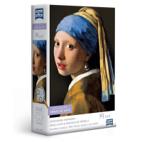 Toyster - Quebra-cabeça: Johannes Vermeer - Moça Com Brinco De Pérola - 500 Peças Nano - Game Office na Amazon