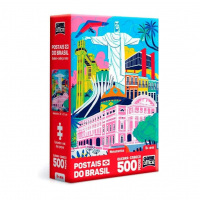 Toyster - Quebra-cabeça: Postais Do Brasil: Monumentos - 500 Peças Nano - Game Office na Amazon