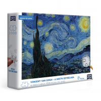 Toyster - Quebra-cabeça: Vincent Van Gogh - A Noite Estrelada - 1000 Peças - Game Office na Amazon