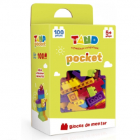 Toyster - Tand Pocket 100 Peças - Blocos De Montar - Estimula Criatividade E Raciocínio - TAND na Amazon