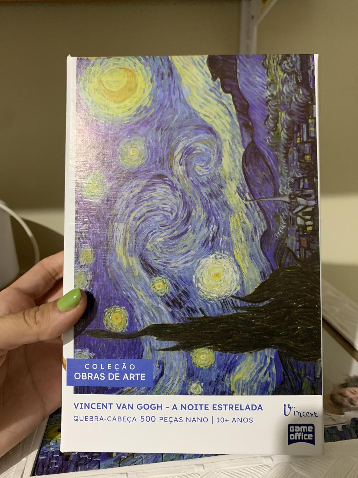 Toyster – Quebra-cabeça: Vincent Van Gogh: A Noite Estrelada – 500 peças nano – Game Office na Amazon