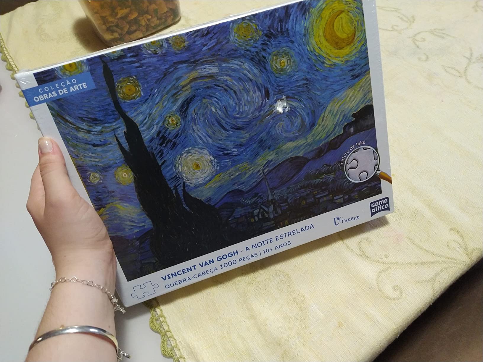 Toyster – Quebra-cabeça: Vincent Van Gogh – A Noite Estrelada – 1000 peças – Game Office na Amazon