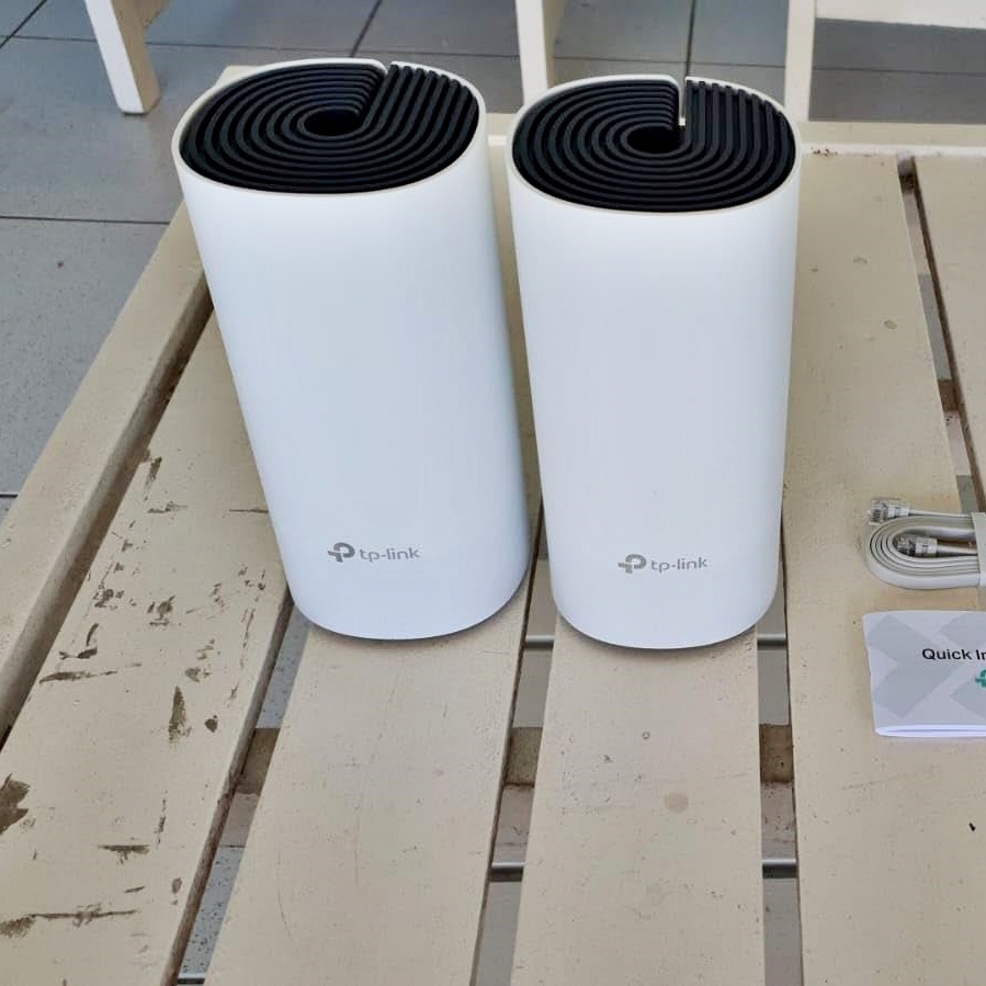 TP-Link Deco M4 – Kit Roteador Wi-Fi Mesh Gigabit, 5GHz na Amazon