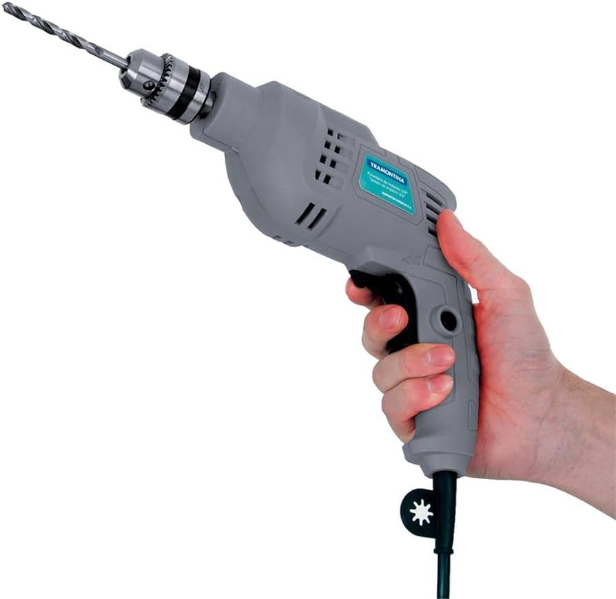 Tramontina 42362020, Furadeira de Impacto 3/8, Tensão 220V, Potencia 500W, Cinza na Amazon