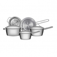 Tramontina Conjunto De Panelas 5 Peças De Aco Inox Fundo Triplo na Amazon