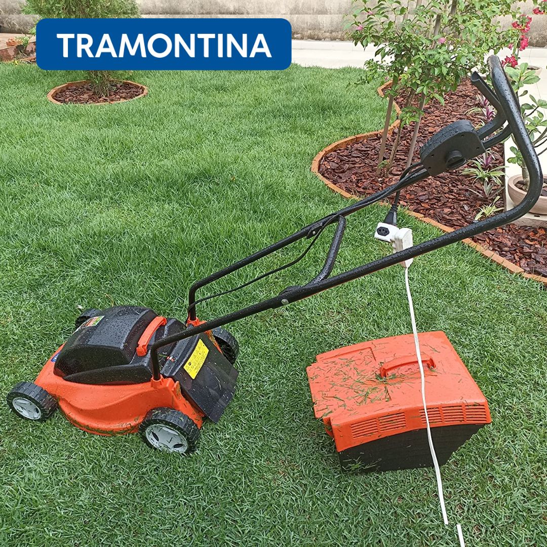 Tramontina, Cortador de grama elétrico, diam 350 mm, Coletor Rígido, Chassi De Plástico 1300W na Amazon
