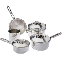 Tramontina JG.PANELAS ACO INOX 6PCS SOLAR, Cor: Aço na Amazon