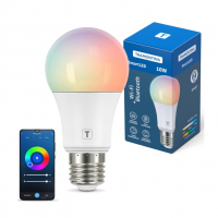 Tramontina Lâmpada Smart LED Inteligente E27 10W Wi-Fi + Bluetooth 16 Milhões De Cores na Amazon