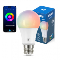 Tramontina Lâmpada Smart LED Inteligente E27 10W Wi-Fi + Bluetooth 16 Milhões De Cores na Amazon