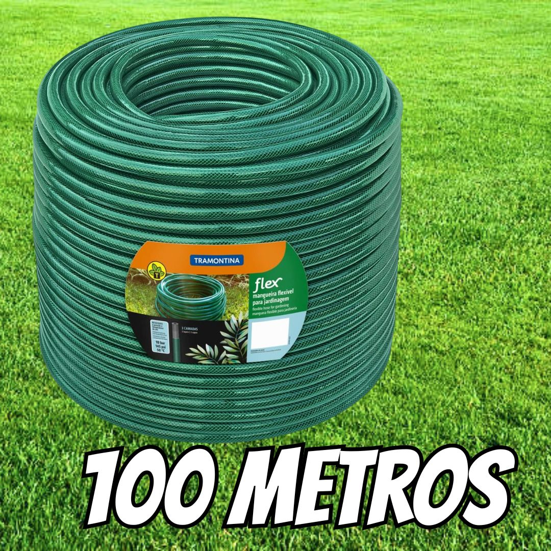 Tramontina Mangueira Flex Para Jardim 5/8″, 100m na Amazon