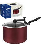 Tramontina PIPOQUEIRA 20CM 3,5L LORETO VERMELHO – ALUMINIO COM REVESTIMENTO ANTIADERENTE na Amazon