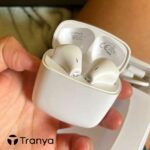 Tranya F4 Fone de Ouvido Bluetooth Sem Fio, Bluetooth 5.3 -Branco na Amazon