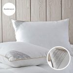 Travesseiro 50x70cm Buddemeyer Toque de Pluma Algodão Branco na Amazon