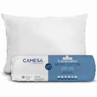 Travesseiro Camesa Micro Cotton Em 100% Poliéster 50 X 70 Cm - Branco na Casas Bahia