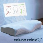 Travesseiro Cervical NASA – Coluna Relax – Suporte Ergonômico com Carvão Ativado e Elevação Lateral para Suporte Adicional na Amazon
