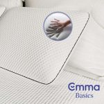 Travesseiro Memory Visco Emma Basics – Tecnologia NASA desenvolvida na Alemanha na Amazon