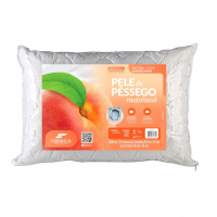 Travesseiro Pele De Pêssego Matelasse - Fibra Integralmente Lavável Em Máquina - P/fronhas 50x70 Cm na Amazon