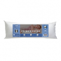 Travesseiro Sonolin Corpo A Corpo 135 X 50 Cm - Branco na Casas Bahia