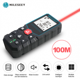 Trena a Laser Medidor de Distância Mileseey X5-100M na Aliexpress