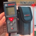 Trena Laser Bosch GLM 40 alcance 40m com bolsa protetora na Amazon