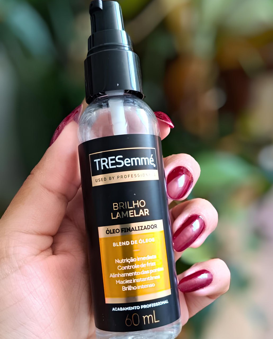 TRESemmé Brilho Lamelar Óleo Finalizador 60 ML na Amazon