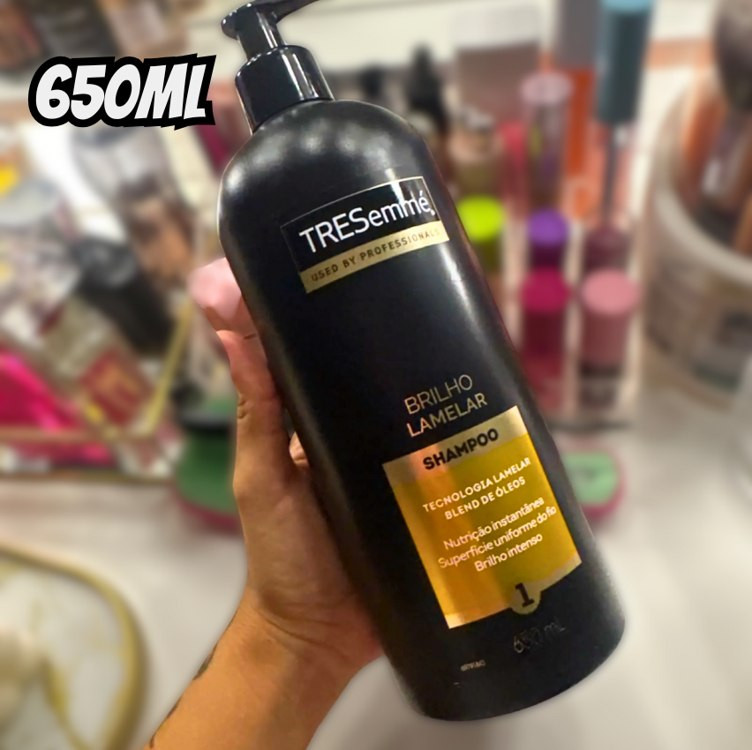 TRESemmé Brilho Lamelar Shampoo 650 ML na Amazon