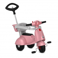 Triciclo Banderetta Passeio & Pedal (Rosa) Bandeirante na Amazon