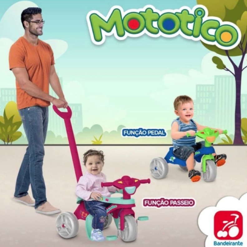 Triciclo Mototico Passeio & Pedal , Bandeirante na Amazon