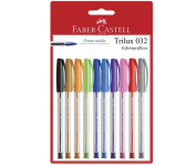Trilux Colors Ctl com 10, Faber-Castell, SM/032ESC10, Multicor, pacote de 10 na Amazon