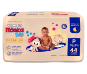 Turma da Mônica Baby Premium Econômica P 44 Unidades na Amazon