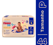 Turma da Mônica Baby Premium Econômica P 44 Unidades na Amazon