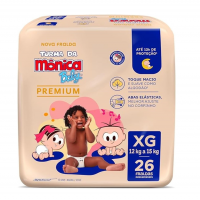 Turma Da Mônica Baby Premium Econômica XG 26 Unidades na Amazon