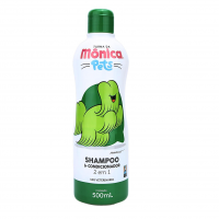 Turma Da Mônica Pet Shampoo E Condicionador De Pêlos Para Cães Turma Da Mônica 500 Ml Verde na Amazon