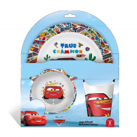 Tuut Jogo Infantil De Melamine Com 3 Peças Carros 22cm – Produto Oficial na Amazon