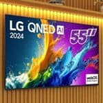 TV LG 55″ Smart QNED 4K UHD 55QNED80TSA na Amazon