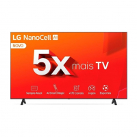TV LG 65" Smart 4K UHD NanoCell 65NANO80TSA na Amazon