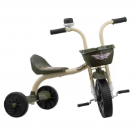 Ultra Bike Triciclo Velotrol Kids Military Com Cesto Verde Militar na Amazon