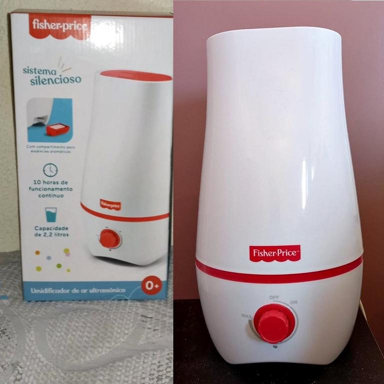 Umidificador de Ar Ultrassônico Fisher Price 2,2 Litros na Casas Bahia